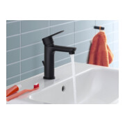 Duravit Mitigeur lavabo M Fresh + -Flow D-Code avec tirette, céramique, A 107mm-2
