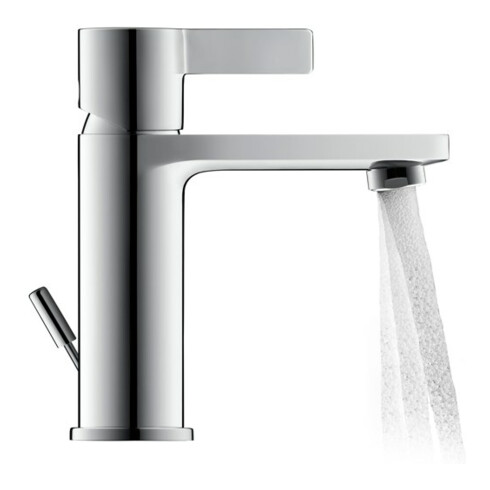 Duravit Mitigeur lavabo M Fresh-Start D-Neo avec vidage à tirette, bec 109 mm, chrome