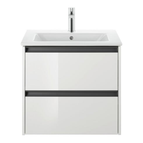 Duravit Mitigeur lavabo M Fresh-Start D-Neo avec vidage à tirette, bec 109 mm, chrome