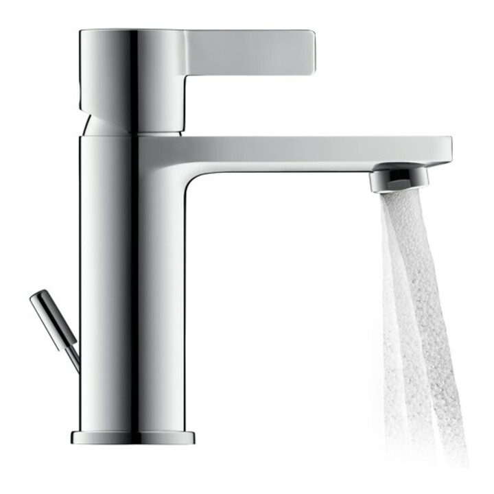 Duravit Mitigeur lavabo M Fresh-Start D-Neo avec vidage à tirette, bec 109 mm, chrome