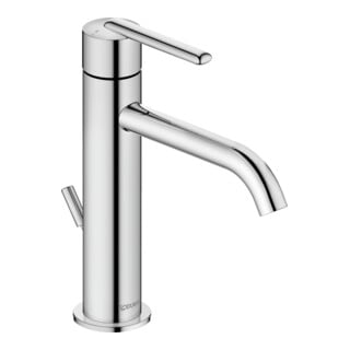 Duravit Mitigeur lavabo M Fresh u. -Flow Balcoon Bec 138 mm, avec vidage, chrome brillant