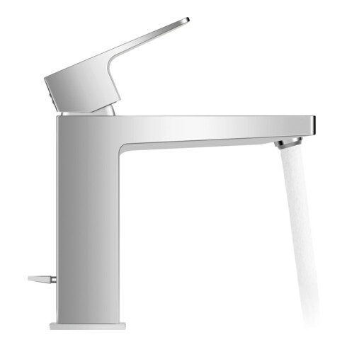 Duravit Mitigeur lavabo M FreshStart Manhattan, bec 129 mm, avec vidage, chrome