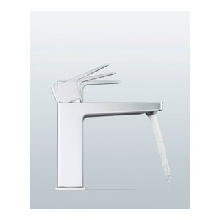 Duravit Mitigeur lavabo M MinusFlow Manhattan Sortie 129 mm, sans vidage, chrome