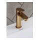 Duravit Mitigeur lavabo M Wave A 122 mm, sans tirette, bronze brossé