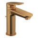 Duravit Mitigeur lavabo M Wave bec 122 mm, avec vidage à tirette, bronze brossé-1