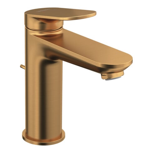 Duravit Mitigeur lavabo M Wave bec 122 mm, avec vidage à tirette, bronze brossé