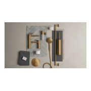 Duravit Mitigeur lavabo M Wave bec 122 mm, avec vidage à tirette, bronze brossé-4