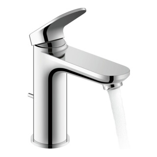 Duravit Mitigeur lavabo M Wave bec 122 mm, avec vidage à tirette, chrome