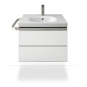 Duravit Mitigeur lavabo M Wave Bec 122 mm, avec vidage à tirette, ES courbé-2