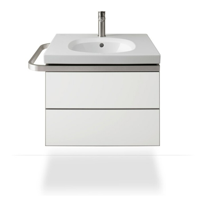 Duravit Mitigeur lavabo M Wave Bec 122 mm, avec vidage à tirette, ES courbé