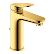 Duravit Mitigeur lavabo M Wave bec 122 mm, avec vidage, or poli