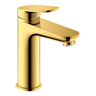 Duravit Mitigeur lavabo M Wave bec 122 mm, sans tirette, or poli