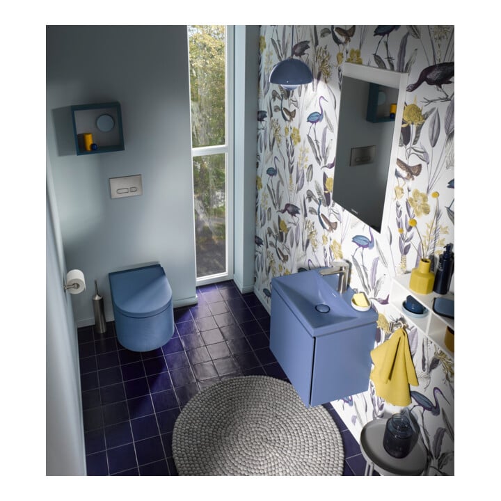Duravit Mitigeur lavabo M Wave bec 122 mm, sans vidage, ES courbé