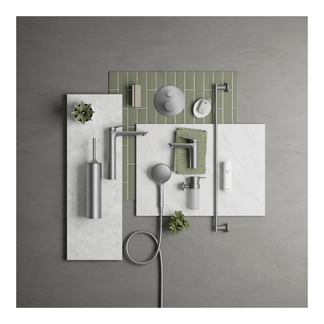 Duravit Mitigeur lavabo M Wave bec 122 mm, sans vidage, ES courbé