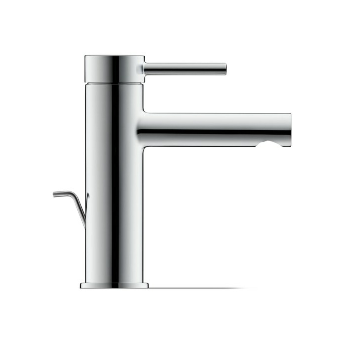 Duravit Mitigeur lavabo mono-mand. M FreshStart Circle m tirette, bec 117mm, chromé brillant