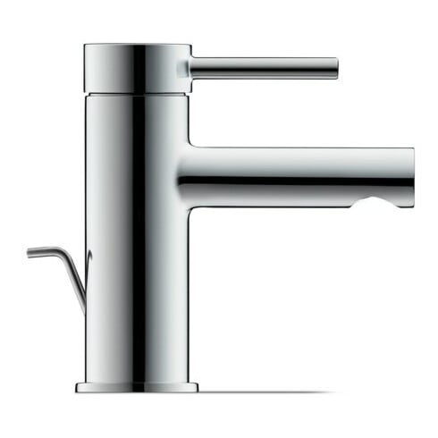 Duravit Mitigeur lavabo mono S FreshStart Circle m tirette, bec 100mm, chromé brillant