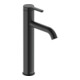 Duravit Mitigeur lavabo monocommande L C.1, bec 136 mm, sans vidage, noir mat