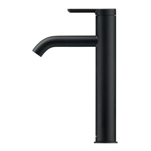 Duravit Mitigeur lavabo monocommande L C.1, bec 136 mm, sans vidage, noir mat