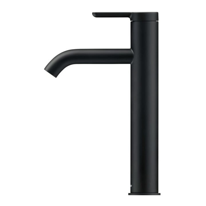 Duravit Mitigeur lavabo monocommande L C.1, bec 136 mm, sans vidage, noir mat