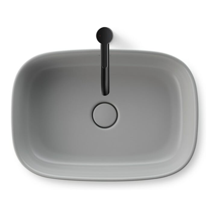 Duravit Mitigeur lavabo monocommande L C.1, bec 136 mm, sans vidage, noir mat