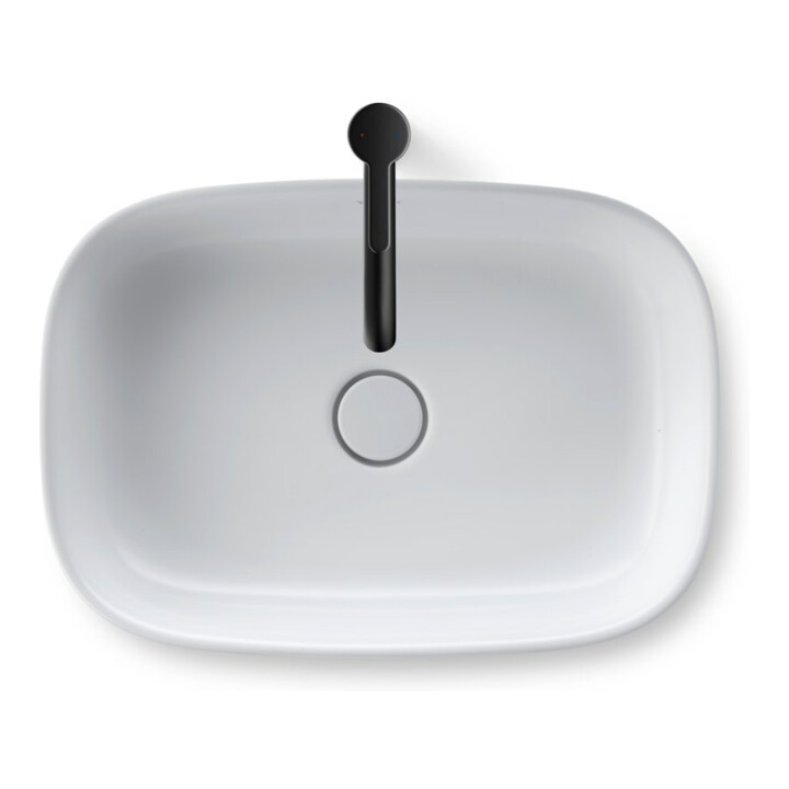 Duravit Mitigeur lavabo monocommande L C.1, bec 136 mm, sans vidage, noir mat