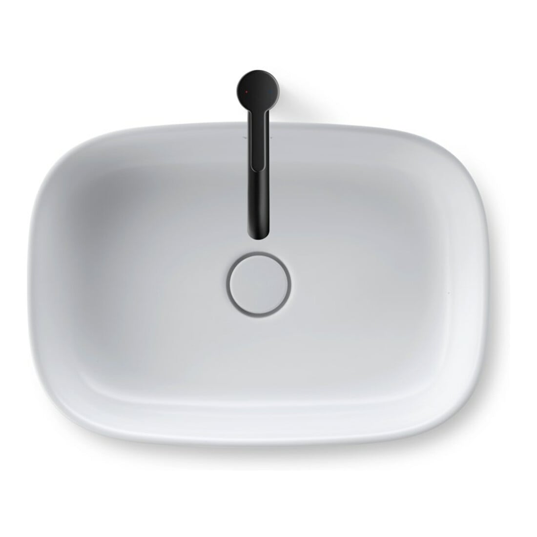 Duravit Mitigeur lavabo monocommande L C.1, bec 136 mm, sans vidage, noir mat