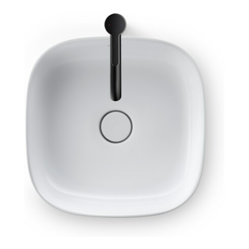 Duravit Mitigeur lavabo monocommande L C.1, bec 136 mm, sans vidage, noir mat
