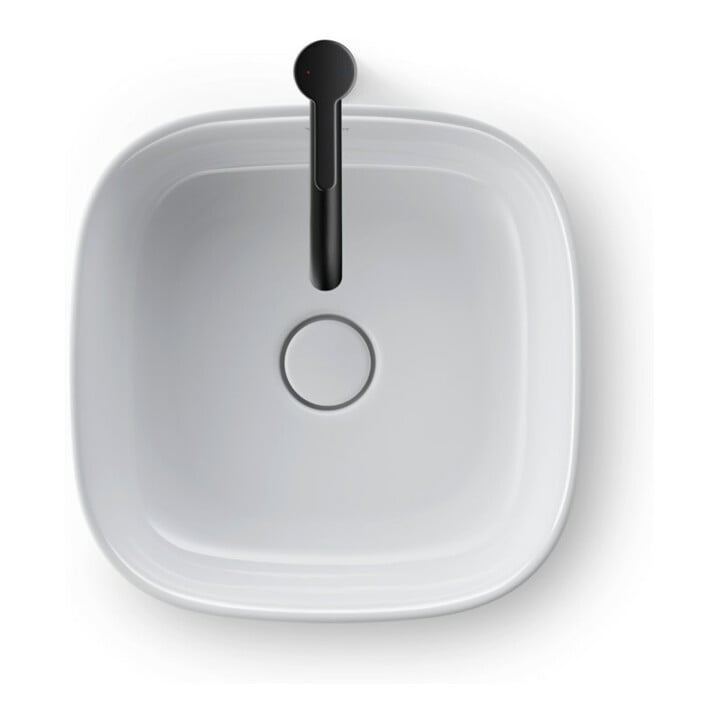 Duravit Mitigeur lavabo monocommande L C.1, bec 136 mm, sans vidage, noir mat