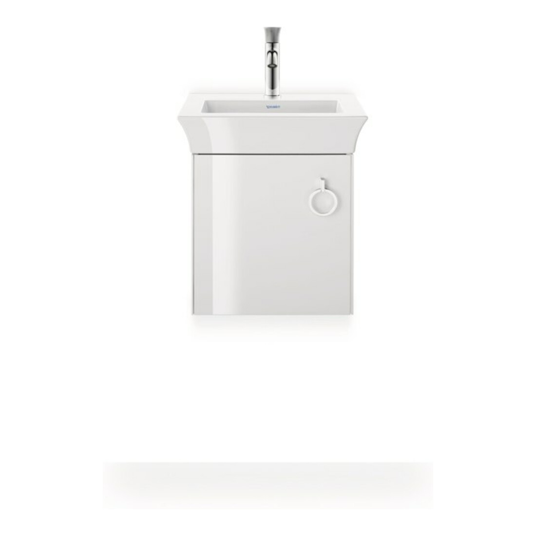 Duravit Mitigeur lavabo monocommande S White Tulip sans vidage, bec 100 mm, chromé