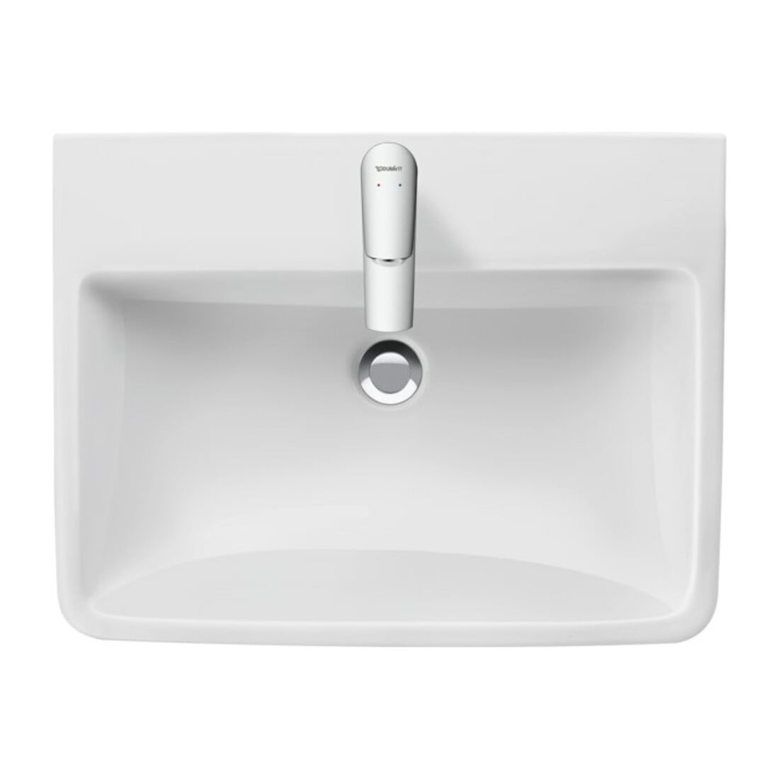Duravit Mitigeur lavabo No. 1 M MinusFlow sans vidage, bec 106 mm, chromé