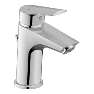 Duravit Mitigeur lavabo No. 1 S Freshstart avec vidage à tirette, bec 100 mm, chrome