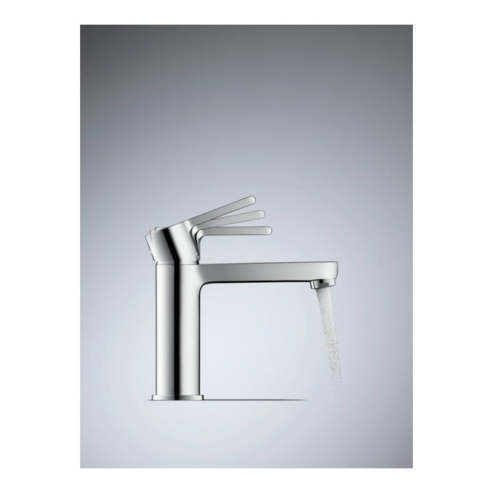 Duravit Mitigeur lavabo S B.2 m. garniture vidage à tirette, bec 101 mm, chrome