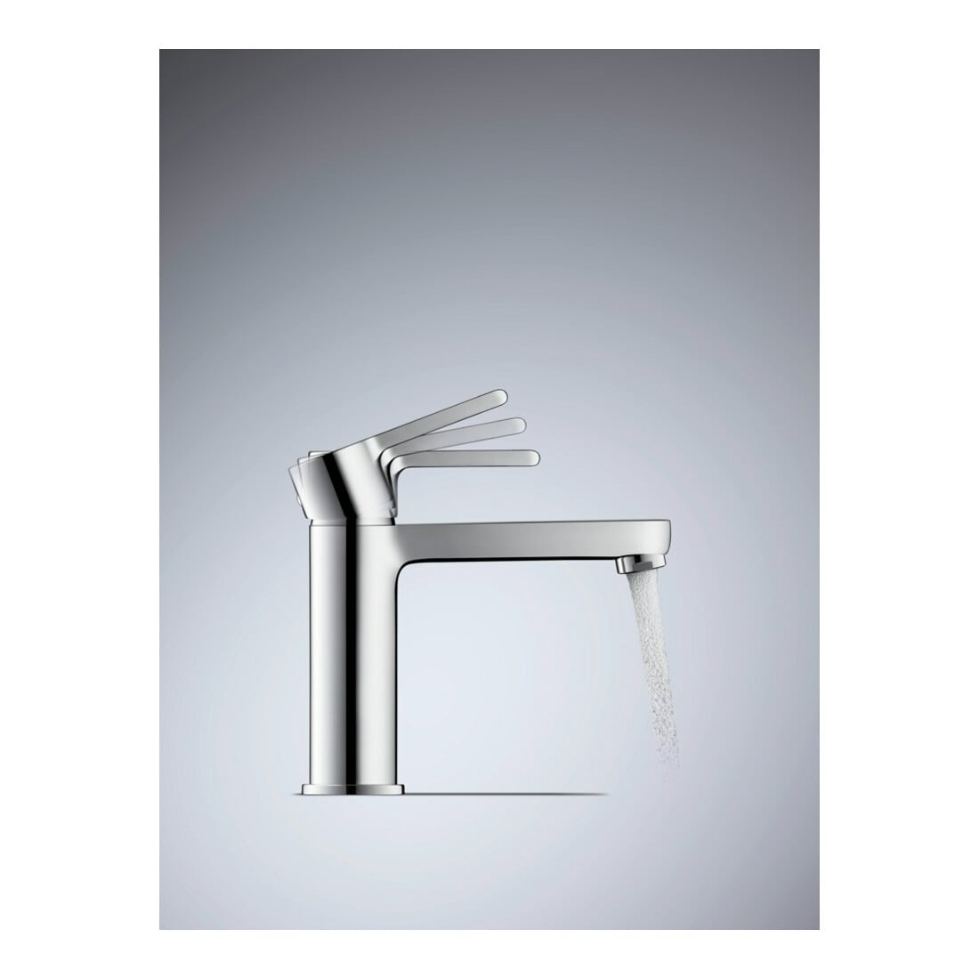 Duravit Mitigeur lavabo S B.2 m. garniture vidage à tirette, bec 101 mm, chrome