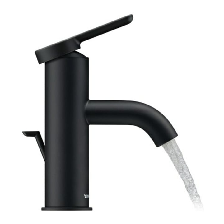 Duravit Mitigeur lavabo S C.1 bec 91 mm, avec vidage à tirette, noir mat