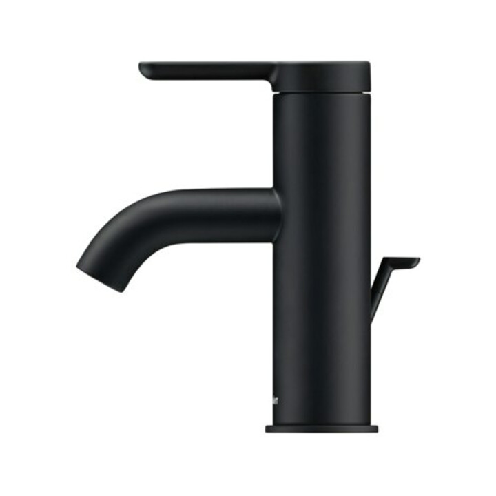 Duravit Mitigeur lavabo S C.1 bec 91 mm, avec vidage à tirette, noir mat