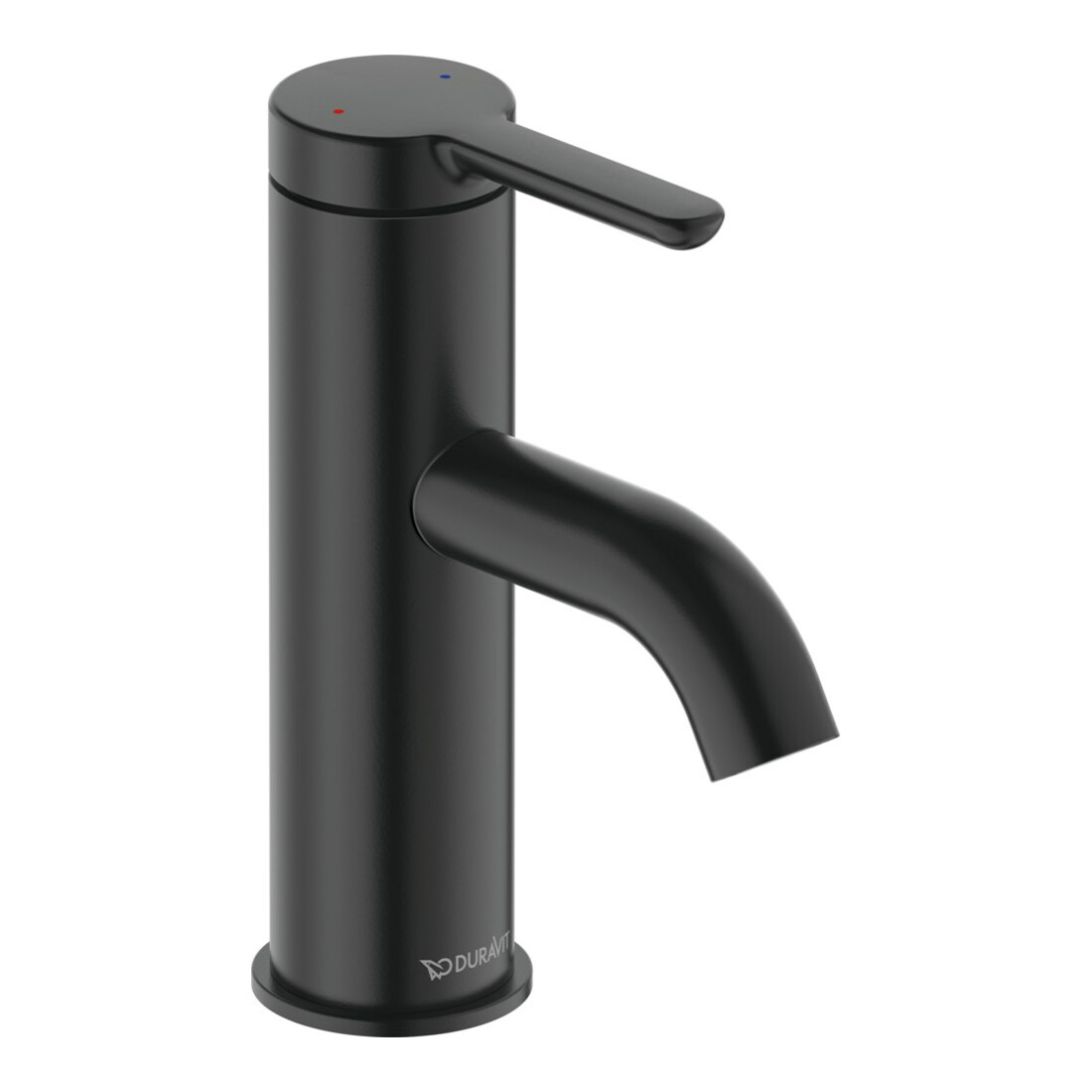Duravit Mitigeur lavabo S C.1, bec 91 mm, sans vidage, noir mat