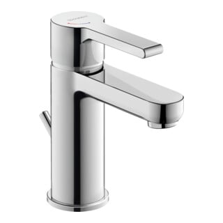 Duravit Mitigeur lavabo S Fresh + -Flow B.2 m, tirette, chrome, sortie 101 mm