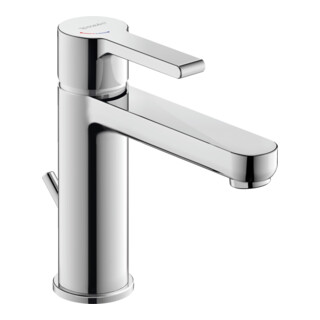 Duravit Mitigeur lavabo S Fresh + -Flow B.2 m tirette, saillie 139 mm, chrome