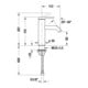 Duravit Mitigeur lavabo S FreshStart + -Flow C.1 Bec 113mm, sans vidage, chrome-4