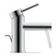 Duravit Mitigeur lavabo S MinusFlow Circle avec tirette, bec 100 mm, chrome brillant-1