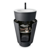 Duravit Mitigeur lavabo Tulum M, bec 135 mm, sans vidage, noir mat-5