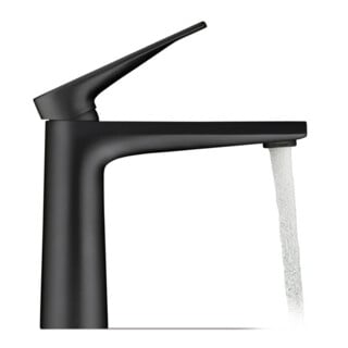 Duravit Mitigeur lavabo Tulum M Fresh 135 mm, sans vidage, noir mat
