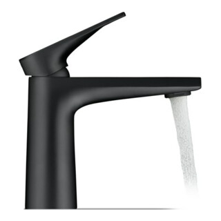 Duravit Mitigeur lavabo Tulum S bec 110mm, sans vidage, noir mat