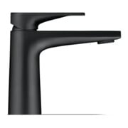 Duravit Mitigeur lavabo Tulum S bec 110mm, sans vidage, noir mat-3