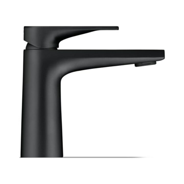 Duravit Mitigeur lavabo Tulum S bec 110mm, sans vidage, noir mat