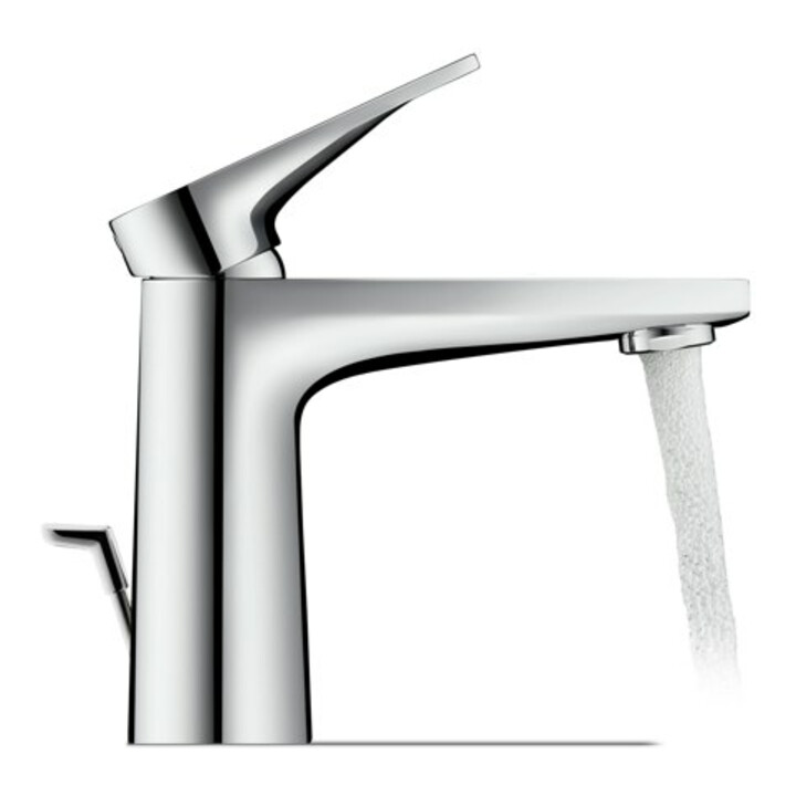 Duravit Mitigeur lavabo Tulum S Fresh bec 110 mm, avec vidage, chrome