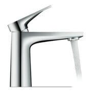 Duravit Mitigeur lavabo Tulum S Fresh, bec 110 mm, sans vidage, chrome