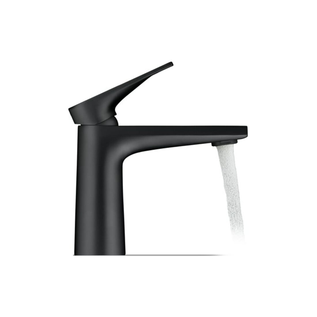 Duravit Mitigeur lavabo Tulum S Fresh bec 110 mm, sans vidage, noir mat