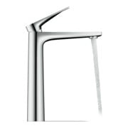 Duravit Mitigeur lavabo Tulum XL bec 155 mm, sans vidage, chrome-3