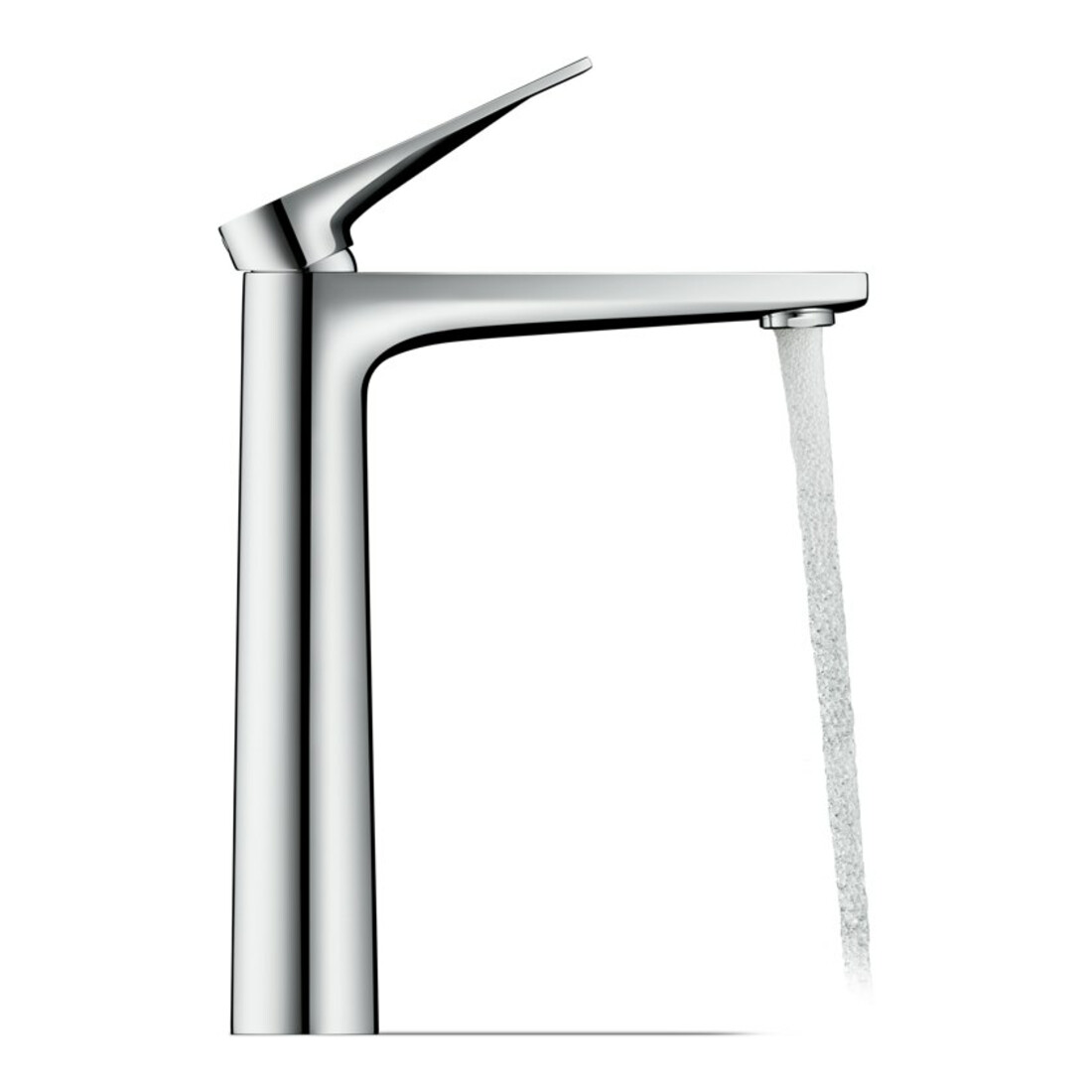 Duravit Mitigeur lavabo Tulum XL bec 155 mm, sans vidage, chrome